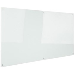 Rapidline Magnetic Glassboard 2400W x 15D x 1200mmH White