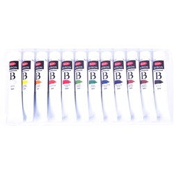 Jasart Byron Watercolour Paint 12ml Set of 12