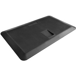 Elevar Toro Anti-Fatigue Floor Mat 75 x 46cm Black