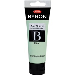 Jasart Byron Acrylic Paint 75ml Bright Aqua Green