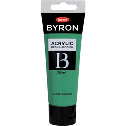 Jasart Byron Acrylic Paint 75ml Pearl Green