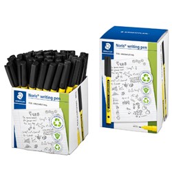 Staedtler Noris Writing Pen Black Cup Of 50