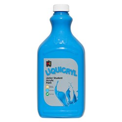 LIQUICRYL JUNIOR STUDENT ACRYLIC PAINT 2L SKY BLUE