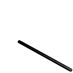 Envirochoice 135mm Cocktail Paper Straws Black Carton Of 2500