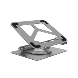 Unitek USB-C 4K Laptop Docking Station Rotating Base 100W Grey