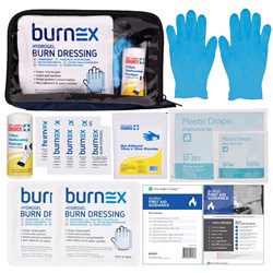 Trafalgar First Aider's Choice First Aid Kit Burns Dark Blue