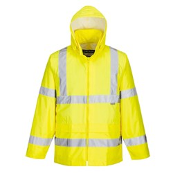 Portwest Hi-Vis Rain Jacket Extra Small Yellow