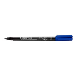 Staedtler 313 Lumocolor Permanent Pen Superfine 0.4mm Blue