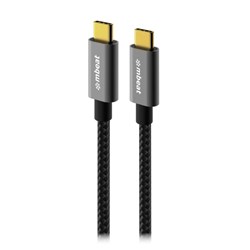 Mbeat ToughLink USB 3.2 Gen2 To USB-C Cable 4K 1.8 Metre Grey