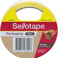 Sellotape Packaging Tape 48mmx50m Hot-Melt Adhesive Clear