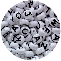 EC Pony Beads Alphabet 10mm Assorted Colours Pack of 350