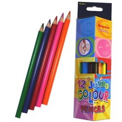 BELGRAVE COLOURED PENCILS TRIANGULAR STANDARD ASSORTED PACK 12