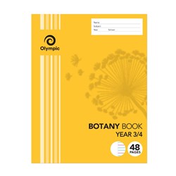 OLYMPIC EXERCISE BOOK 48P BOTANY YEAR 3 & 4