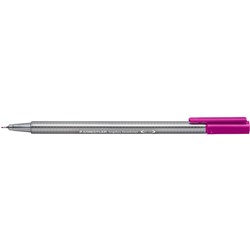 Staedtler 334 Triplus Fineliners 0.3mm Violet Pack of 10