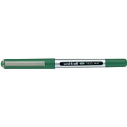 Uni-Ball UB150 Eye Rollerball Pen Micro 0.5mm Green Pack of 12