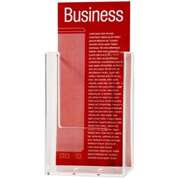 Esselte Brochure Holders DL Wall Mount Single