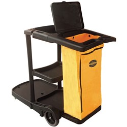 Compass Janitors Cart with Lid