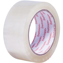 Sellotape 767 Packaging Tape 36mm x 75m Hot-Melt Adhesive Clear