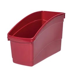 ELIZABETH RICHARDS PLASTIC BOOK AND STORAGE TUB RUBY 0